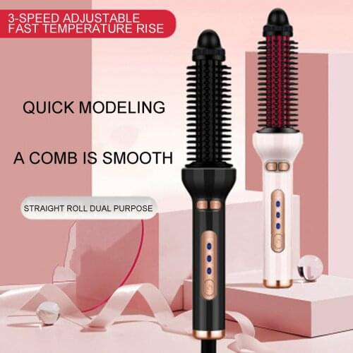 AE-504 Constant Temperature Hot Air Comb Automatic Hair Curler Professional Hair Dryer Comb Large Curling Iron