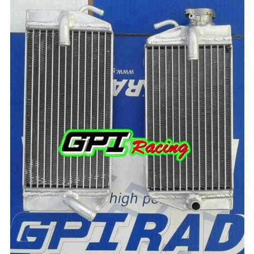 GPI aluminum radiator FOR Honda CRF450R CRF 450R CRF450 02 03 04 2002 2003 2004