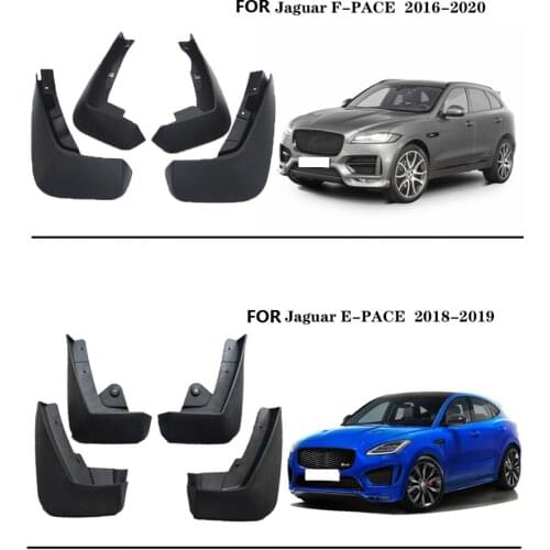 Car Mudflap For Jaguar E-PACE 2018-2019 Jaguar F-PACE 2016-2020 Fender Mud Guard Splash Flaps Mudguard Accessories