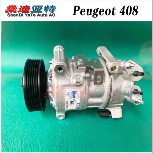ShenDi YaTe Auto AC Car A/C Compressor For Peugeot 408