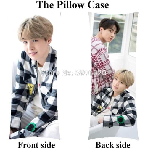 Boyfriend home SUGA Only body pillowcase Pillow Cover customize