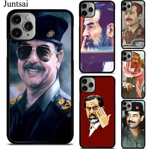 Saddam Hussein Iraq Arabic Case For iPhone X XS Max XR 7 8 SE 2020 6S Plus 5 12 Mini 11 Pro Max Cover Coque