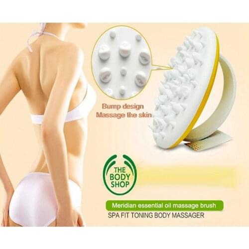 Hot Soft Massage Brush Remove Cellulite SPA Bath Exfoliate Massager Body Brush Hand Massage Tools SN-Hot