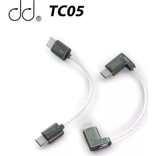 DD ddHiFi TC05 TypeC to TypeC Data Cable Connect USB-C Decoders Music Players with Smartphones Computer Cable