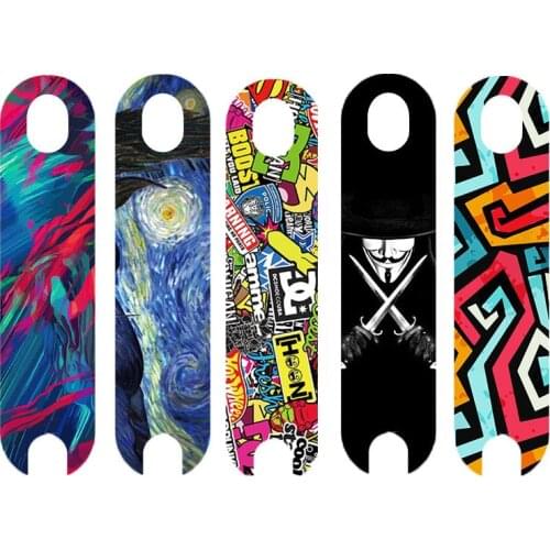 Creative Scooter Pedal Stickers Pad DIY Footboard Sticker Paper for XIAOMI Mijia M365 Pro Electric Scooter Accessories