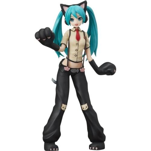 Hatsune Anime Cute Cat Style Hand-made Toys for Friends Birthday Gifts Miku Ornament Model Toy Kawaii