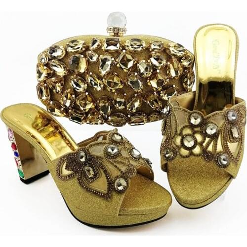 Very popular shoes and school bag set. Ladies Italian design. Silver shoes and handbags decorated with big stones