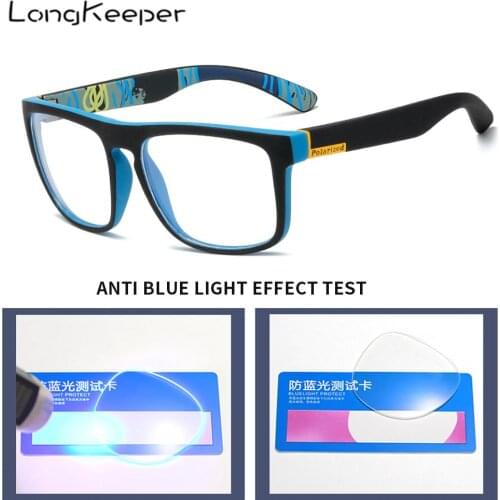New Anti Blue Light Glasses Frame Men Women Computer Gaming Eyeglasses Black Clear Lens Eyewear Spectacle Frame UV400 Okulary