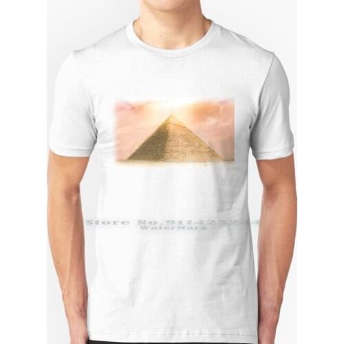 Pyramide Von ? gypten T Shirt 100% Pure Cotton ? gypten Pyramiden Gizeh Sonnengott Arch ? ologie Pyramide Nil Afrika Sonnenaufga