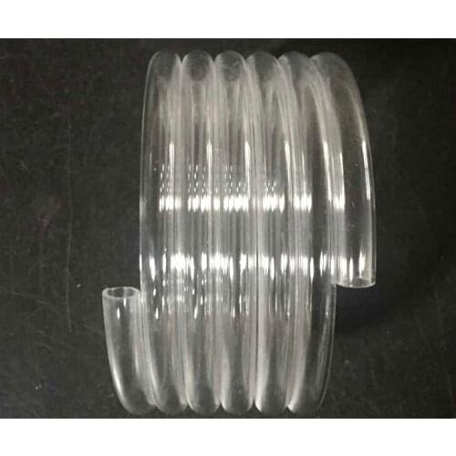 OD116 ID110 clear quartz coil tube for heater tube and quartz muffle