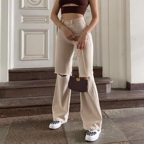 PUNK STYLE GIRL Womens Summer Jeans