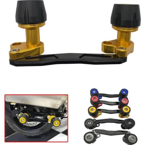Motorcycle Adjustable Crash Pad Exhaust Slider Protector For PCX150 125 Forza300 250 XMAX300 400 NMAX&NVX155 150 125 AEROX155