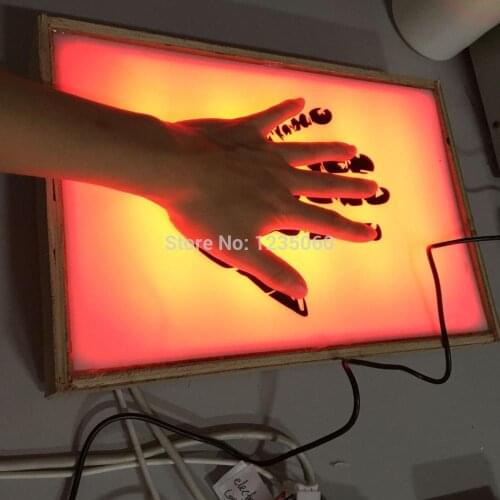 Real Life Room Escape Props Palmprint scanner props for escape mysterious door game