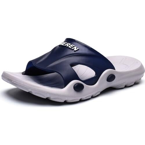 Jumpmore Men House Room Slippers Women Summer Slides Beach Couple Shoes Home Outdoor Sandals Soft EVA Size 36-45