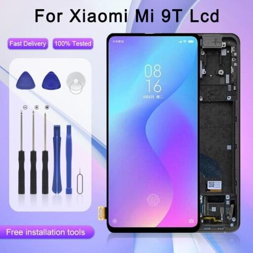 6.39Inch Mi 9T Display For Xiaomi 9T Lcd Panel With Touch Screen Digitizer Assembly For Redmi K20 K20Pro Display
