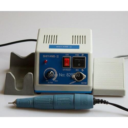 New Dental Lab, Nail Art Electric Micromotor Marathon Polishing N3+ 35K RPM South Korea Saeyang SDE-H37L1 Drill Polisher Dremel