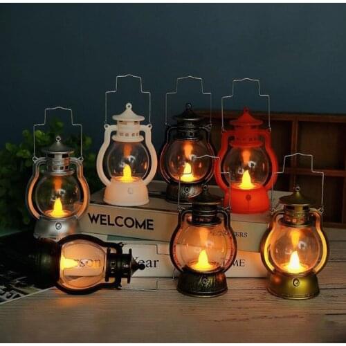 Halloween decoration retro small oil lamp Christmas gift lantern bar ghost festival atmosphere layout party night light SN1162