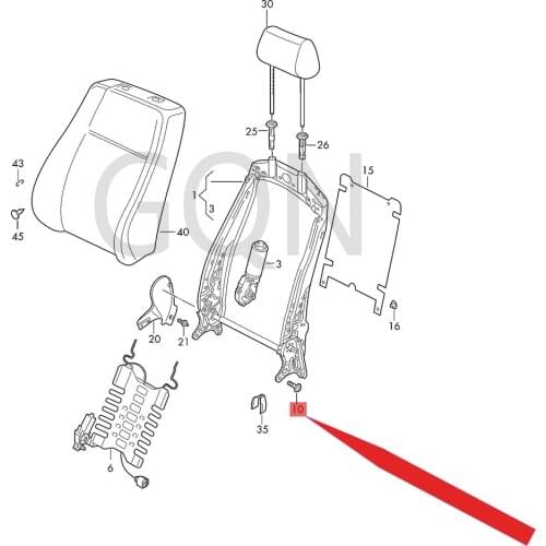 Internal multi-tooth cylindrical head self-locking bolt Vol ksw age nLa man doM ult iva nTr ans por ter Ama rok Art eon bolt