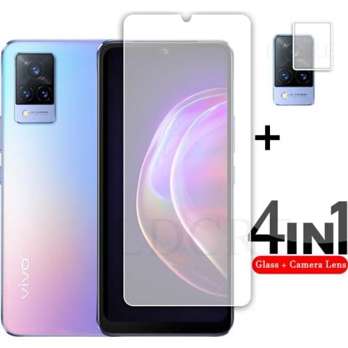 2Pcs For Vivo V21 Glass Full Tempered Camera glass For Vivo V21 Screen Protector Film Lens For Vivo V21 V215G Vivo V21e V21e 5G