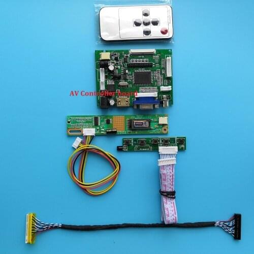 LCD For QD15XL06/M170ETN01/G190ETN01 l monitor VGA 2AV Kit 30pin Panel Screen HDMI LED Controller driver board