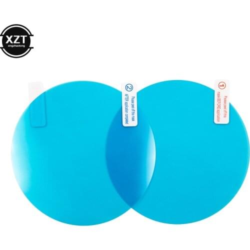 1 Pair Auto Car Anti Water Mist Film Anti Fog Coating Rainproof Hydrophobic Rearview Mirror Protective Film
