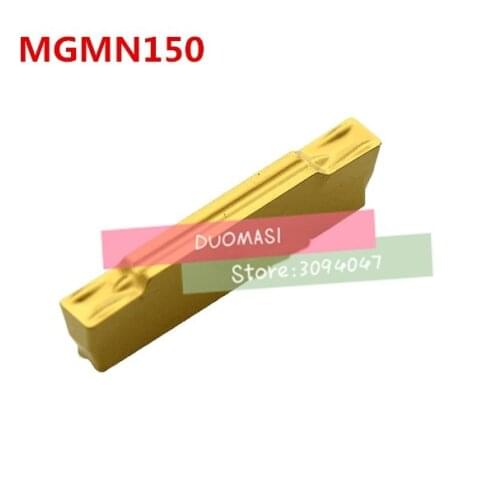 10PCS MGMN150-G carbide turning insert ,Cutting inserts, Factory outlets,the lather,cnc,for Grooving Holder MGEHR & MGIVR