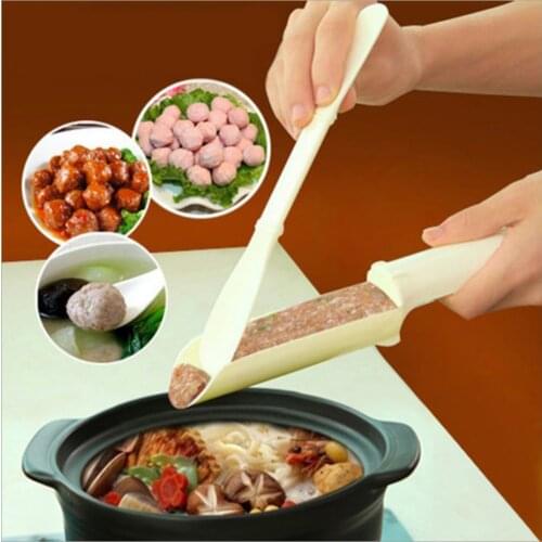 2pcs/set DIY Convenient Kitchen Meatball Maker Meatball Clip Fish Ball Rice Ball Making Mold Tool Kitchen Accessories Dropship