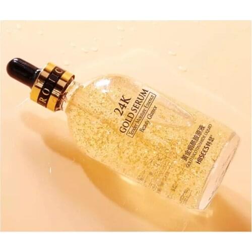 24K Skin Whitening Acne Treatment Golden Noodles Moisture Anti-Aging Anti Wrinkle Keep Skin Alive Freckle Removing Essence Crea