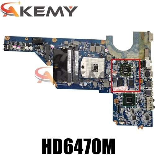 Akemy For 636372-001 HP Pavilion G4T-1000 G7 G7T-1000 G4 G4-1000 Laptop Motherboard APGA989 HM55 HD6470M 1G Test oK