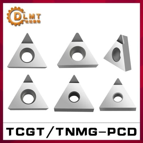 1pc TCGT TNMG PCD Diamond Inserts TCGT110202 PCD TCGT110204 PCD TCGT16T302 PCD TCGT16T304 PCD TNMG160402 PCD TNMG160404 PCD
