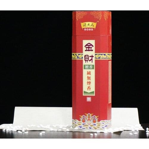 Bamboo stick incense sandalwood for the wealth of God Jincai sandalwood stick incense 1200 g 900 Sticks