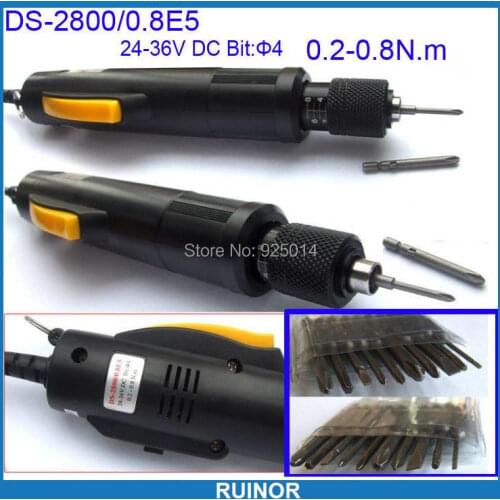 DS-2800/0.8E5 AC 220V or 110V Electric Screwdriver + Screwdriver plug + EU plug