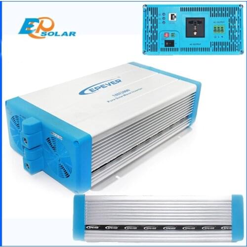 EPEVER 2000W inverter for home system applicaiton pure sine wave output 48V DC input to output 220V 230V EU socket SHI2000