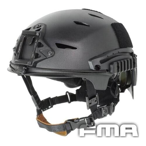 FMA High Quality Airsoft CS ProtectiveEXF BUMP Helmet BK/DE