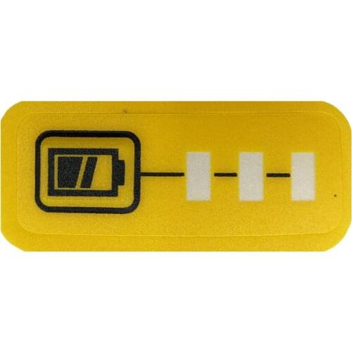 Li-ion Battery LED Key Sticker Label Tag For DeWalt 14.4V 18V 20V XR Flexvolt Lithium Battery DCB140 DCB182 DCB206 Electric Tool