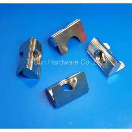 M8 Connector Spring Fasten Nut for 4545 series Slot Groove 10 CNC DIY ACCESSORIES