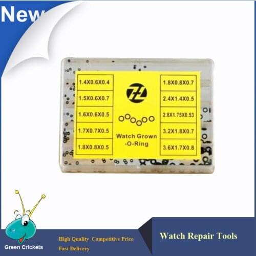 Multi Size Watch Crown waterproof gasket,10 size/box Watch repair Tools Parts O-Ring Rubber Watch Crown gasket for watchmaker