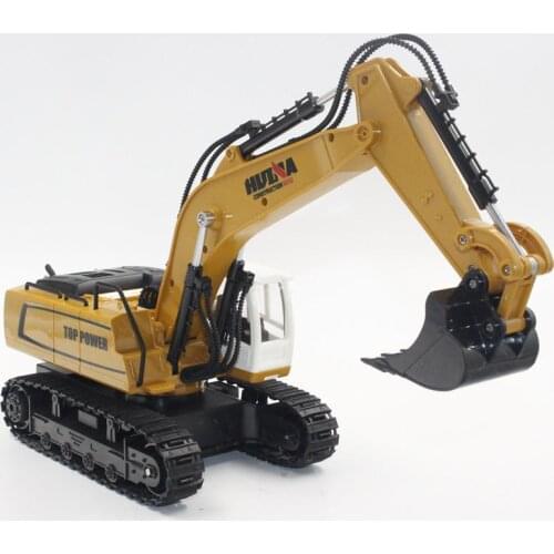 Huina 1331 1/18 2.4g Rc Chargable Electric Excavator Model Engineering Digging Toys