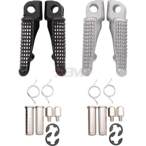 Motorcycle Front Footrests Foot Pegs For Kawasaki Ninja ZX6R ZX9R ZX10R ZX12R ZX636 250R 650R ER6N ER6F EX250 2008-2013