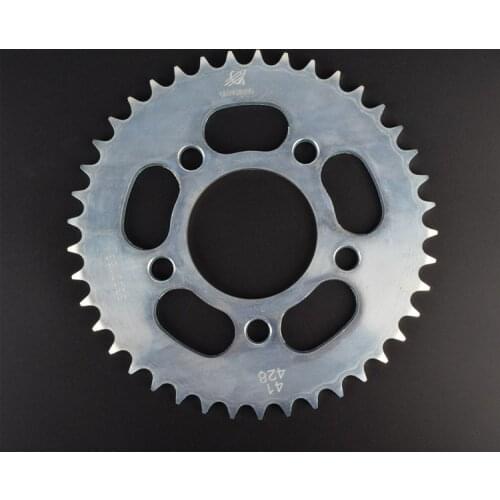Front chain sprocket 428H 15T rear 41teeth for QJIANG keeway superlight 200 QJ200-2H chopper accessories free shipping