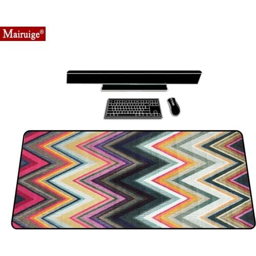 Persian Rug Line Colorful Painting Mouse Pad XXL Gamer Desk Mat Large Keyboard Pad Computer Gaming MousePad 90x40cm/70x30cm