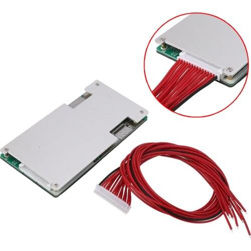 14S 45A 50.4V High Current Lithium Li-Ion Battery Protection Board With Balance BMS PCB Mayitr