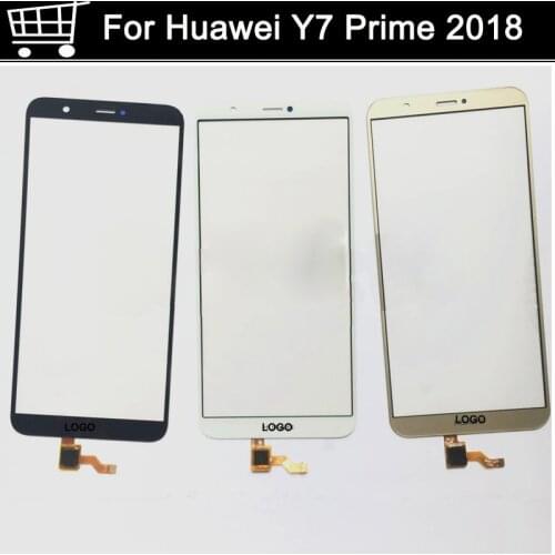 For Huawei Y7 Prime 2018 Not LCD Touch Screen For Huawei Y 7 Prime 2018 out touch panel glass with flex cable