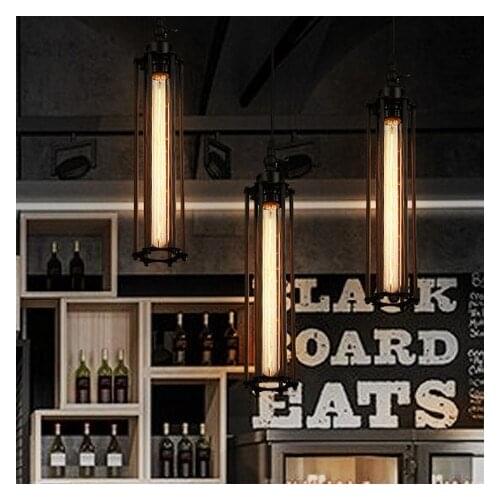 Retro Loft Style Edison LED Pendant Light Fixtures Vintage Industrial Lighting For Dining Room Hanging Lamp Lamparas Colgantes