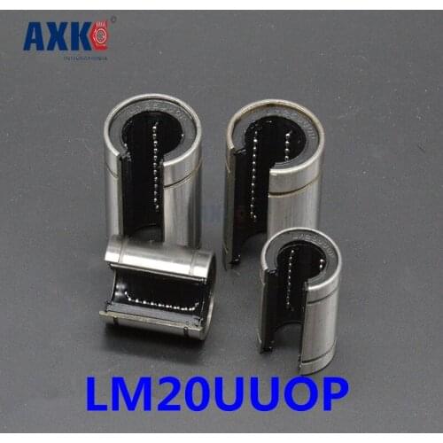 Thrust Bearing Rolamentos 2pcs/lot Lm20uuop Bearing 20mm Linear Motion Ball Bush Bushing For Guide Rod Round Shaft Cnc Parts