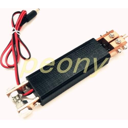 Integrated spot welding pen 18650 battery pack handheld portable with automatic trigger switch