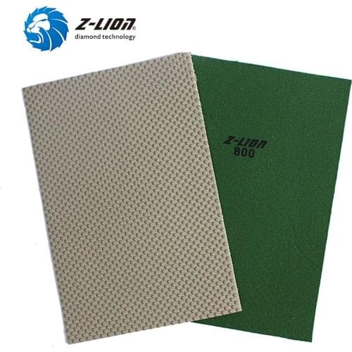 Z-LION 1piece Diamond Polishing Sheet 120*180mm Glass Stone Ceramic Abrasive Sanding Paper Diamond Polishing Tool