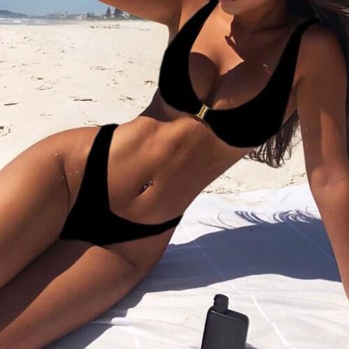 Yellow Bikinis Sexy Womens Trendy Swimwear Swimsuit Bathing Suits Push Up Bra Swimwear Female Bathing Suit Beachwear Bikini Set
