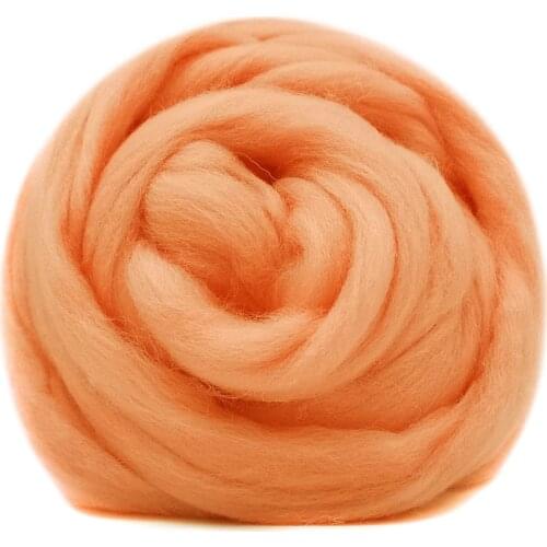 10g Wool Roving 19 Microns Superfine Merino Wool Felt Wool Needle Felting Wool Sheep Wool for Wool Felting Kit (22)