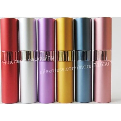 15ml refillable Aluminium Atomizer 15cc Metal Spray Mist Parfume Bottle 1/2oz Scent Atomizer Perfume Bottle